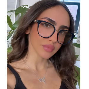 NEW Dior 30MontaigneMini Eyeglasses Frames in Navy Blue